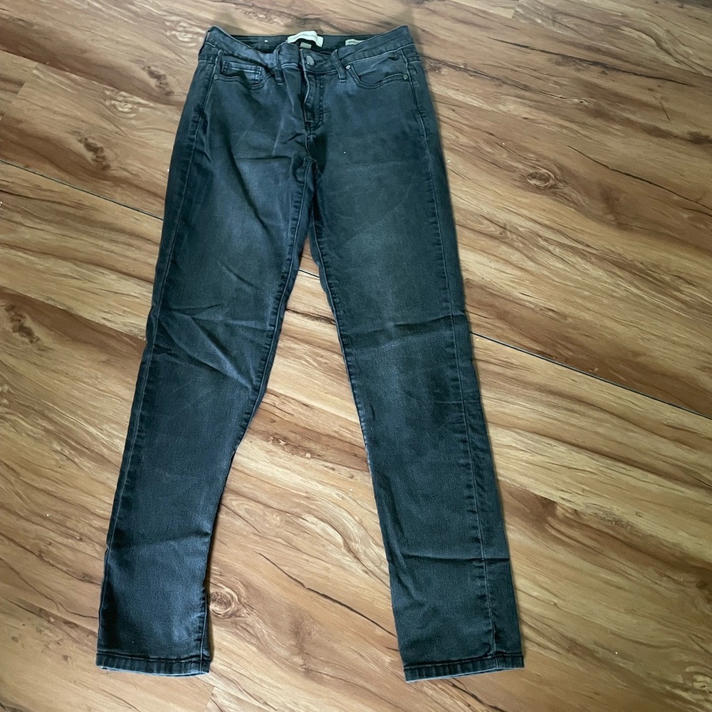 Calvin Klein ultimate Skinny faded black wash Jean Size 6